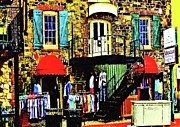 Social Distance Shopping on River Street    Photograph by Aberjhani