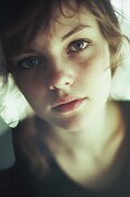 Soft Focus - Intimate Portrait in Vintage Light Digital Art by Matthias Hauser
