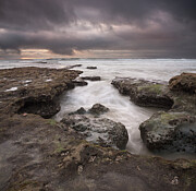 Solana Beach Stormy Sunset Photograph by William Dunigan