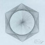 Solar Pi Drawing by Jason Padgett