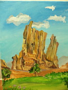 Somewhere Out West Painting # 208 Painting by Donald Northup Somewhere Out West Painting # 208 Painting by Donald Northup