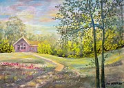 Somewhere That's Green Pastel by Larry Whitler
