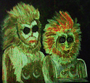 Sonny And Cher Painting by Gabby Tary