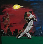 Soul Tango Painting by Charles Young