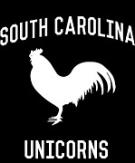 South Carolina Unicorns Digital Art by Flippin Sweet Gear