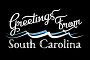 South Carolina Water Waves Digital Art by Flo Karp