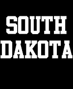 South Dakota Digital Art by Flippin Sweet Gear