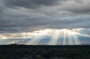 Southern Arizona Sun through Clouds Photograph by Mary Lee Dereske