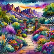 Southwestern Serenity Digital Art by Stephanie Fischer Southwestern Serenity Digital Art by Stephanie Fischer