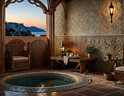 Spa Room At Dusk Digital Art by Eris And AI Spa Room At Dusk Digital Art by Eris And AI