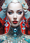 Space Age Fashion Digital Art by Manjik Pictures