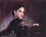 Spanish Dancer Drawing by Quwatha Valentine Spanish Dancer Drawing by Quwatha Valentine