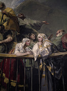 Spanish school. Detail of the cupola of San Antonio de la Florida hermitage. Madrid. Painting by Francisco de Goya -1746-1828-