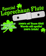 Special Leprechaun Flute St Patricks Day Digital Art by Flippin Sweet Gear