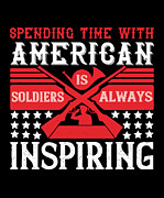 Spending time with Americas soldiers is always inspiring Digital Art by Jacob Zelazny