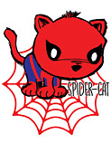 Spider Cat Digital Art by Jacob Zelazny