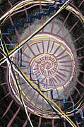 Spiraling Digital Art by Angrulla MF