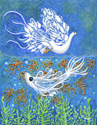 Spirit of the Air, Spirit of the Sea, The Dichotomous Inedibles Painting by Lise Winne