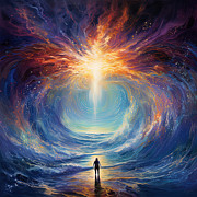 Spiritual Journey Art Painting by Lourry Legarde