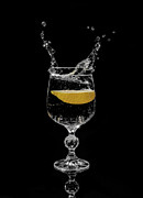 Splash of Lemon Frozen in Time Photograph by Rob Green