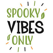 Spooky Vibes Only Digital Art by Jacob Zelazny