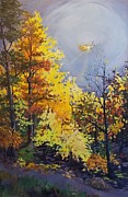 Spotlight on Autumn Painting by Merana Cadorette