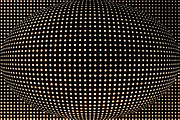 spotted spherical 3D effect black background Photograph by Severija Kirilovaite