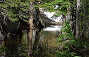 Spring Thaw Reflections - Lake Mary - Mammoth Lakes, California Photograph by Bonnie Colgan Spring Thaw Reflections - Lake Mary - Mammoth Lakes, California Photograph by Bonnie Colgan