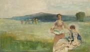 Spring - Thomas Wilmer Dewing Digital Art by Samuel HUYNH
