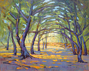 Spring Tunnel Painting by Konnie Kim