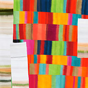 Springing Forward- Art by Linda Woods Mixed Media by Linda Woods