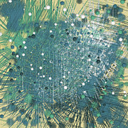 Square Improvisation 950 Digital Art by Bentley Davis Square Improvisation 950 Digital Art by Bentley Davis