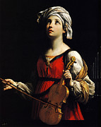 St. Cecilia of Rome Digital Art by Guido Reni St. Cecilia of Rome Digital Art by Guido Reni