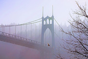 St Johns Bridge Photograph by Loyd Towe Photography St Johns Bridge Photograph by Loyd Towe Photography