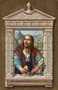 St. Luke 2 Painting by Kurt Wenner