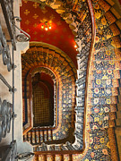 St. Pancras Hotel Stairwell Photograph by Raymond Hill