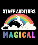 Staff Auditors Are Magical Digital Art by Flippin Sweet Gear