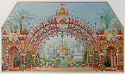 Stage Design For The Ballet Painting by Artist Unknown