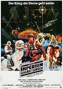 Star Wars - The Empire Strikes Back - German - 1980 Action Adven Digital Art by Retro Movie Poster - UPSCALED Star Wars - The Empire Strikes Back - German - 1980 Action Adven Digital Art by Retro Movie Poster - UPSCALED