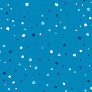 Stars Of David Confetti 2- Art by Linda Woods Digital Art by Linda Woods