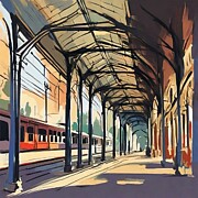 Station Serenity Digital Art by Retro Movie Posters