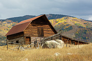 Steamboat Barn Autumn Photograph by Aaron Spong