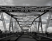 Steel Lines BW Photograph by Lee Darnell