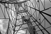 Steel Symmetry - Monochrome Majesty of the Oil Derrick #2 Photograph by Brigitte Blanchette Thompson Steel Symmetry - Monochrome Majesty of the Oil Derrick #2 Photograph by Brigitte Blanchette Thompson