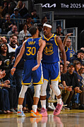Stephen Curry and Jimmy Butler Photograph by Juan Ocampo