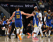 Stephen Curry and Jimmy Butler Photograph by Noah Graham