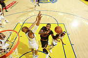 Stephen Curry and Kyrie Irving Photograph by Jesse D. Garrabrant