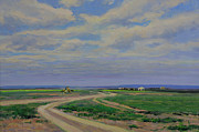 Steppe family Painting by Badamjunai Tumendemberel