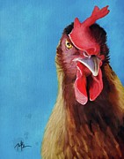 Stink Eye Painting by Tammy Lee Bradley