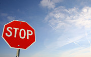STOP -sign 2 Photograph by Lpettet